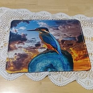 Office Accessory, Kingfisher colorful mouse pad